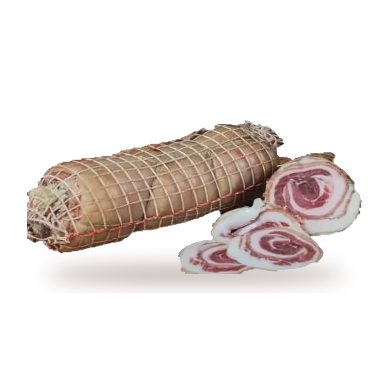Pancetta tesa calabrese